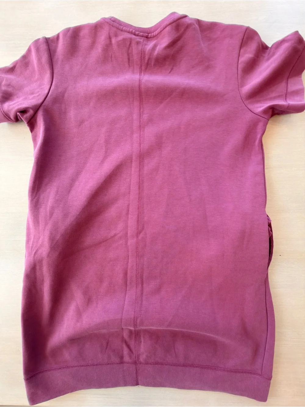 Nike Women’s Short-Sleeve Crew in Dusty Mauve - Medium